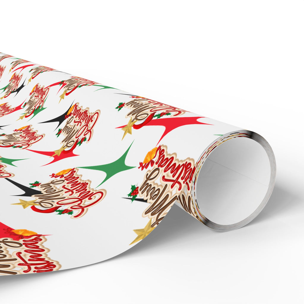 Rouleau de papier cadeau Joyeux Noël