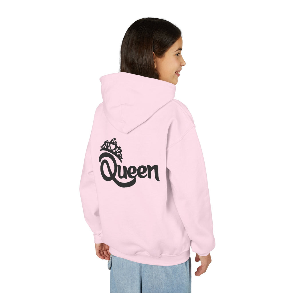Sweat à capuche fille « Reine »