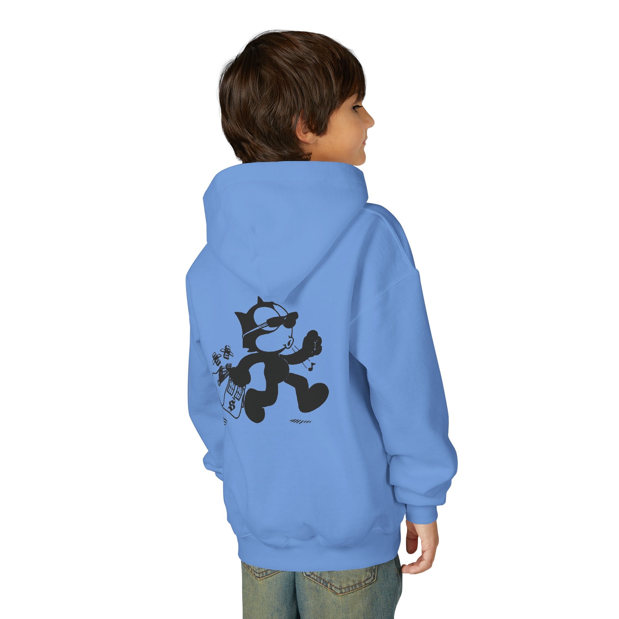 Sweat à capuche pour enfant— Motif chat