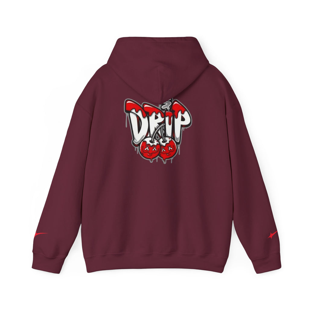 Sweat à capuche Pour Homme graphique Drip Cherry