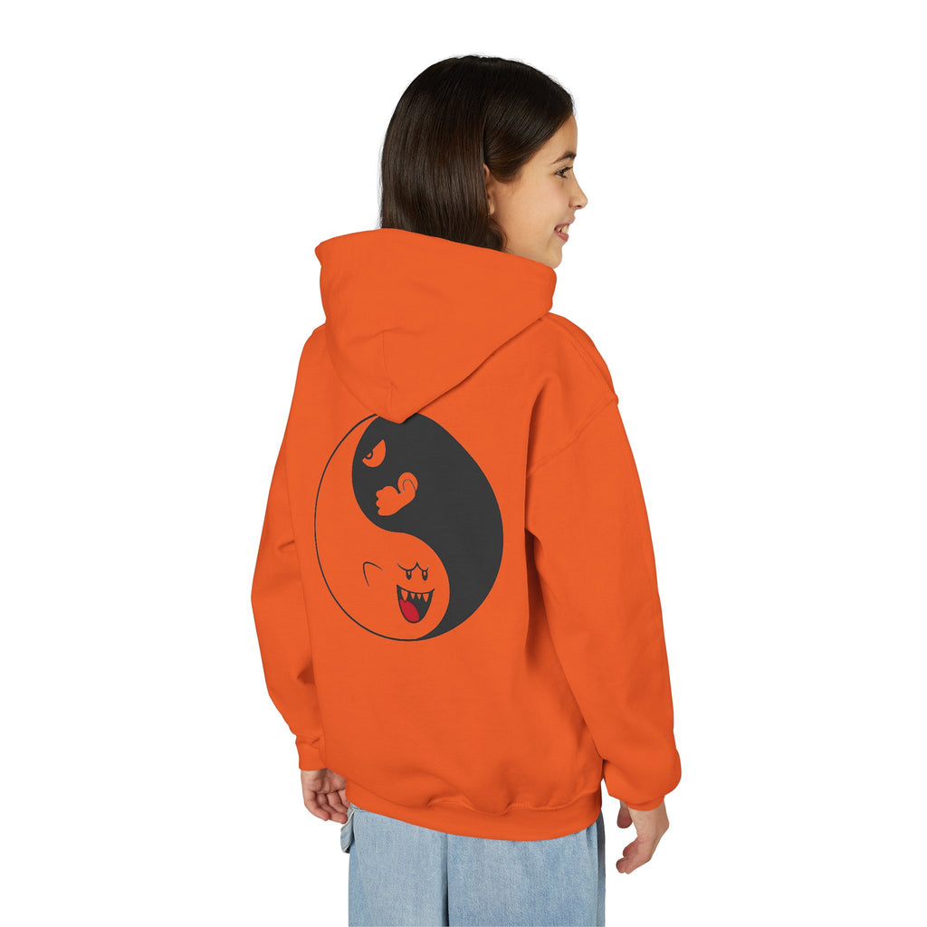 Sweat à capuche pour enfant— Pull à motif fantôme de paix