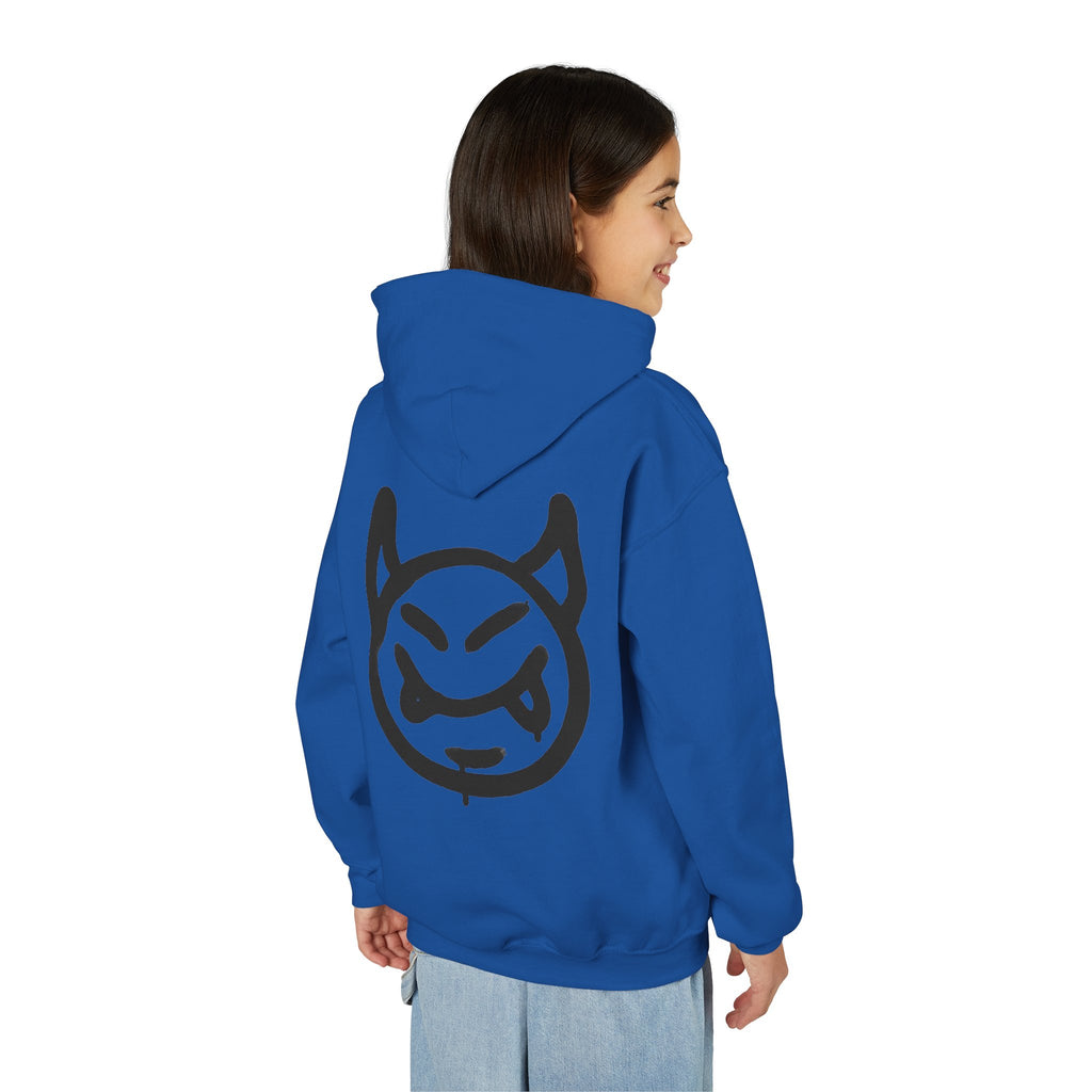 Sweat à capuche pour enfant avec visage de diable