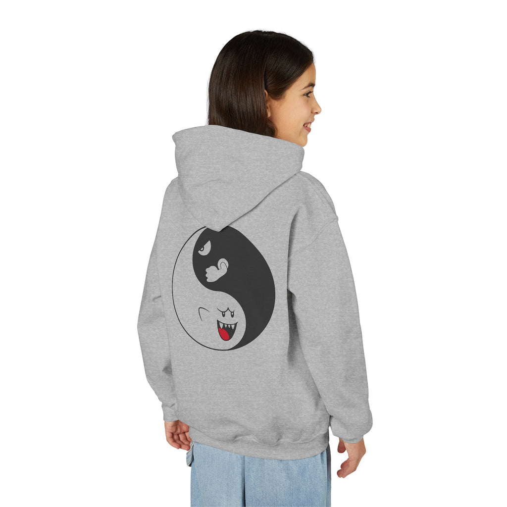 Sweat à capuche pour enfant— Pull à motif fantôme de paix