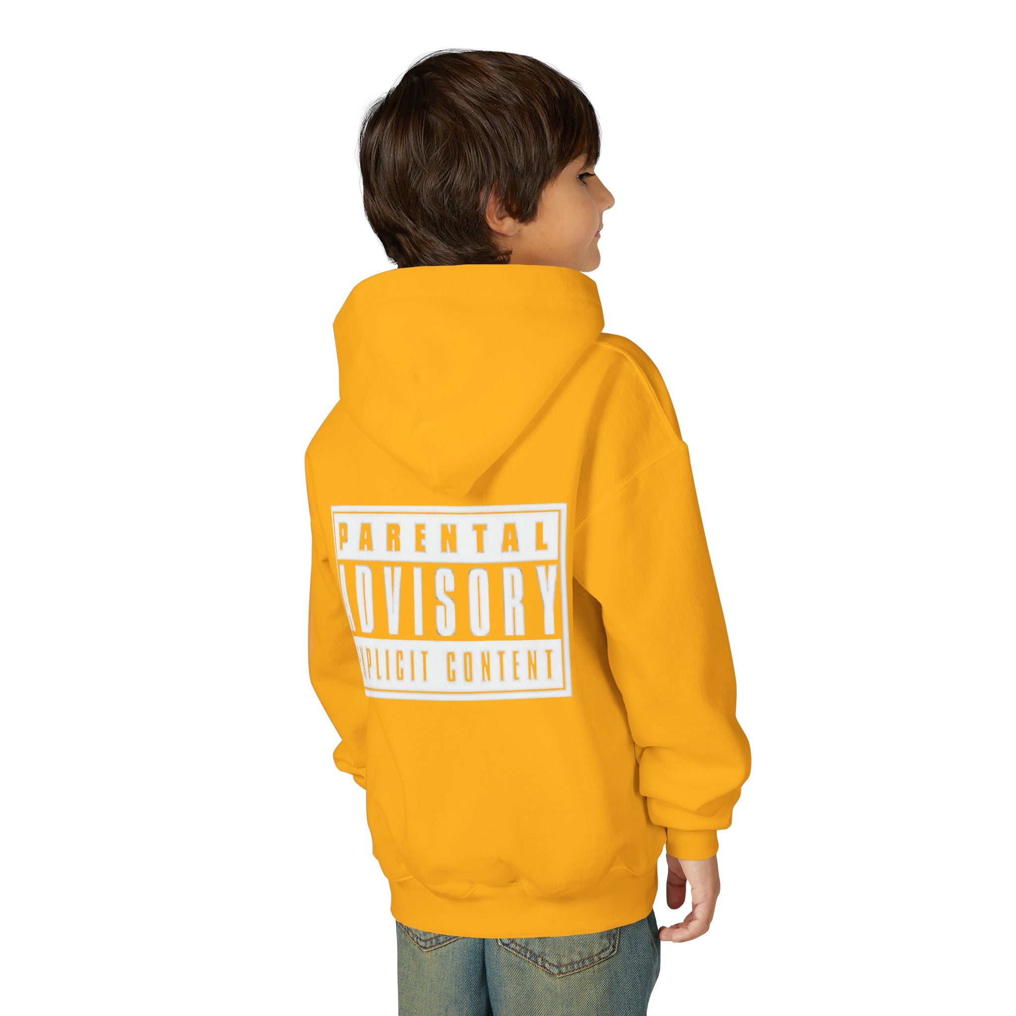 Sweat à capuche pour enfant 'Parental Advisory Explicit Content'