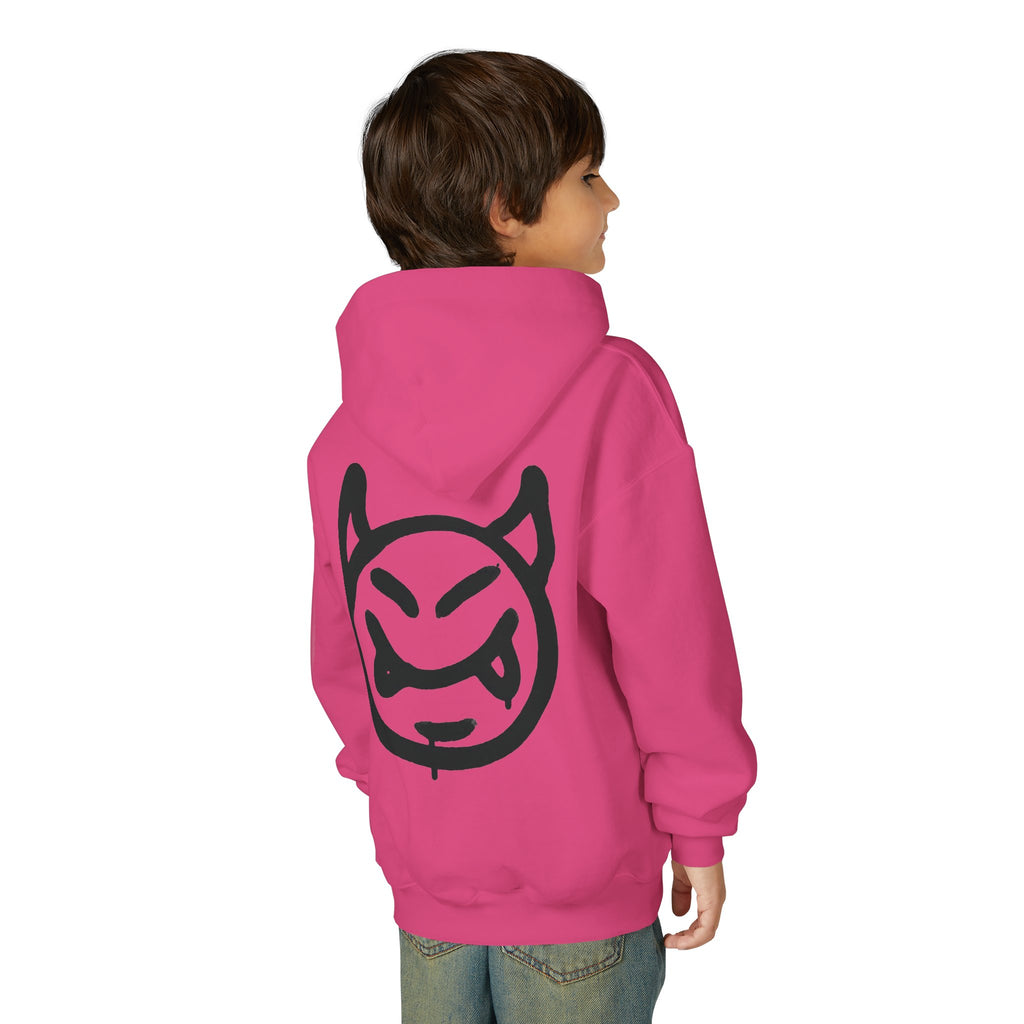 Sweat à capuche pour enfant avec visage de diable