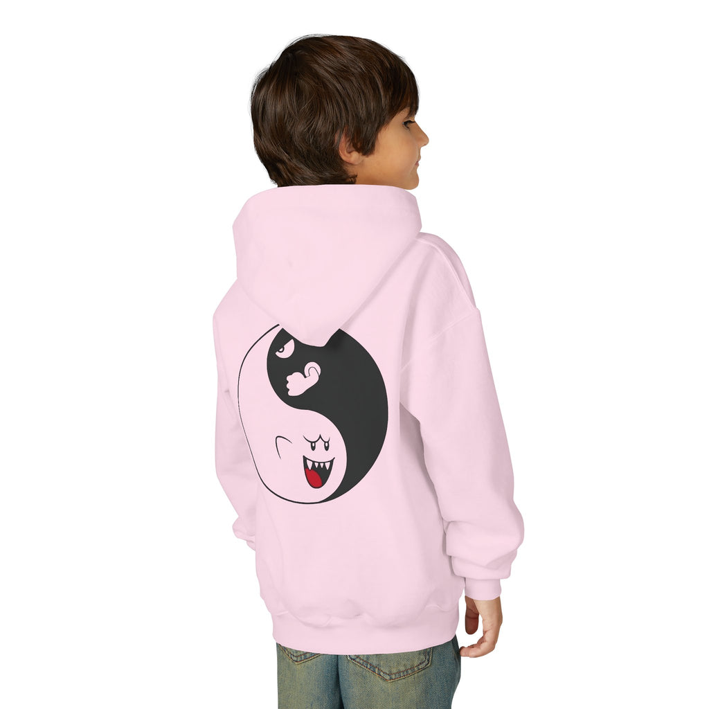 Sweat à capuche pour enfant— Pull à motif fantôme de paix