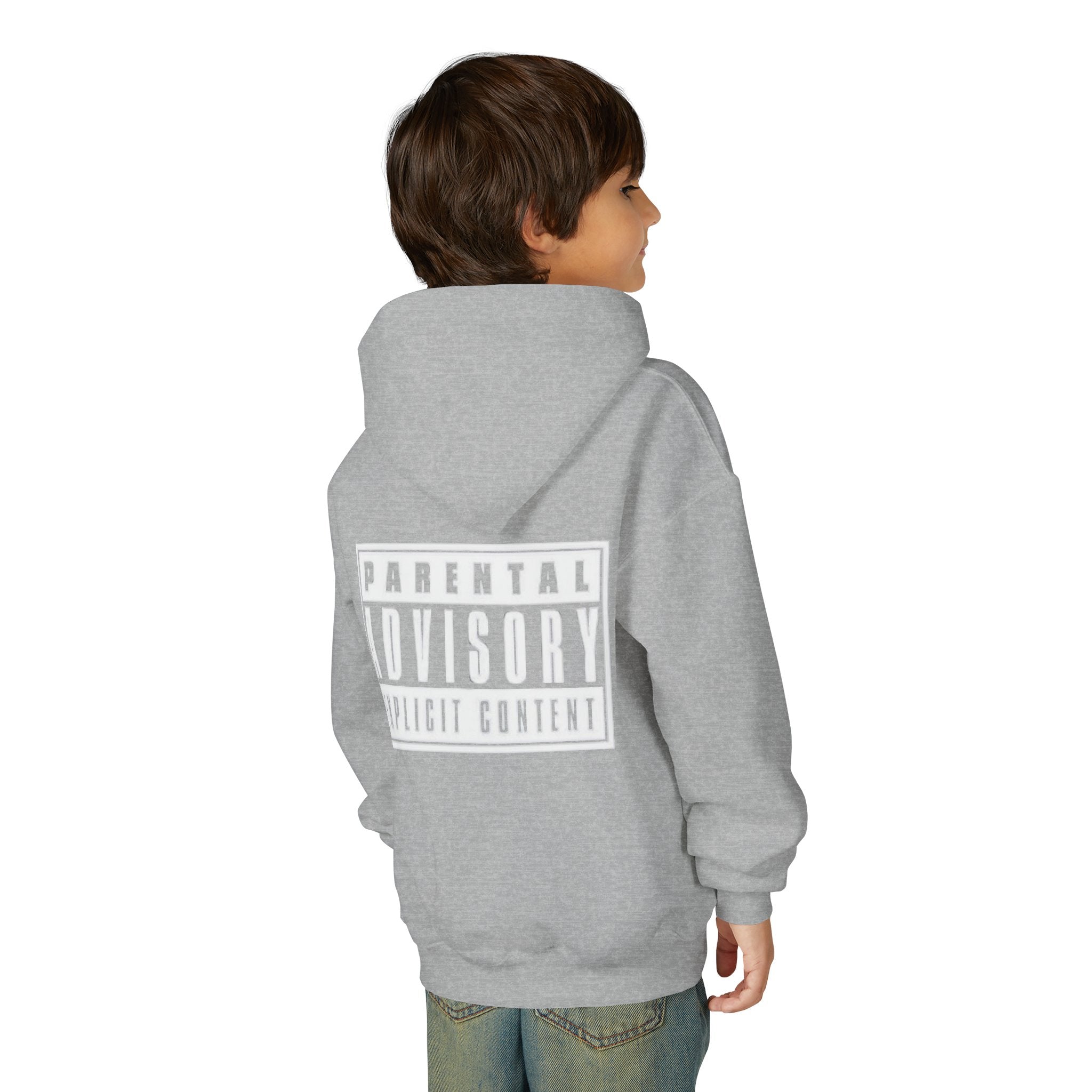 Sweat à capuche pour enfant 'Parental Advisory Explicit Content'