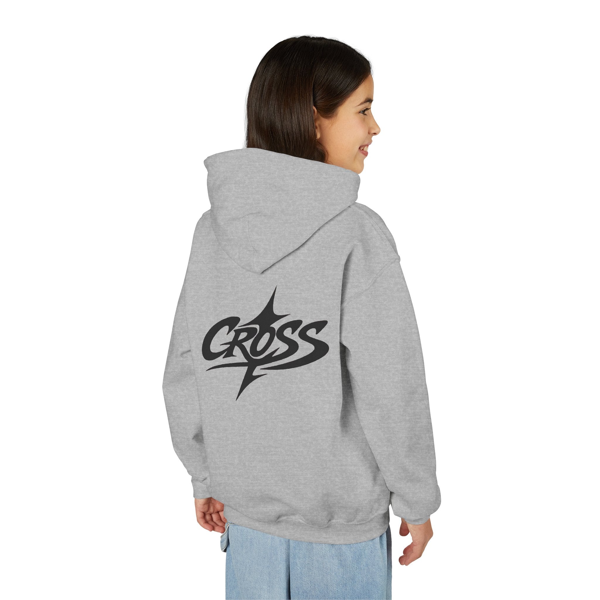 Sweat à capuche épais pour enfant 'Cross'