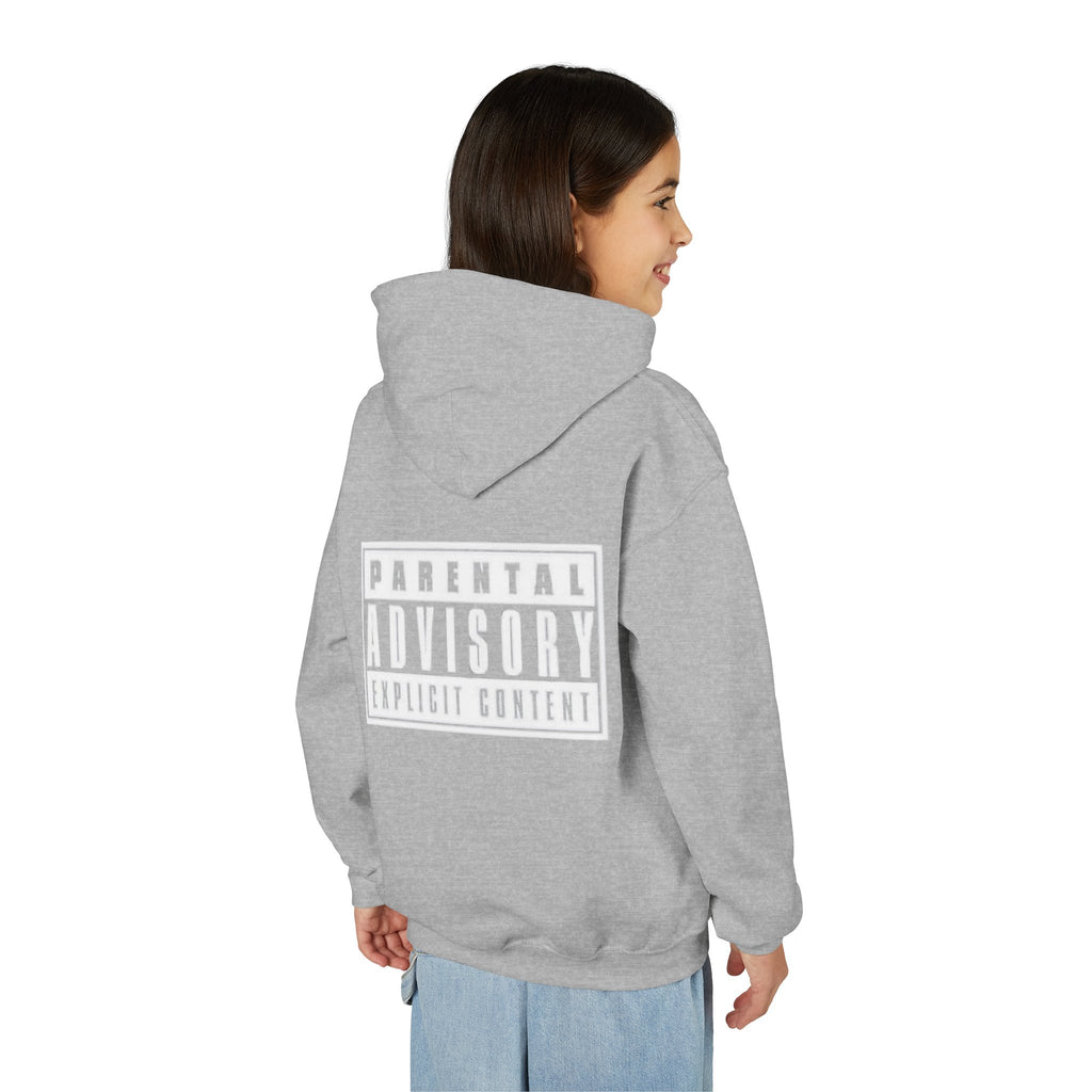 Sweat à capuche pour enfant 'Parental Advisory Explicit Content'