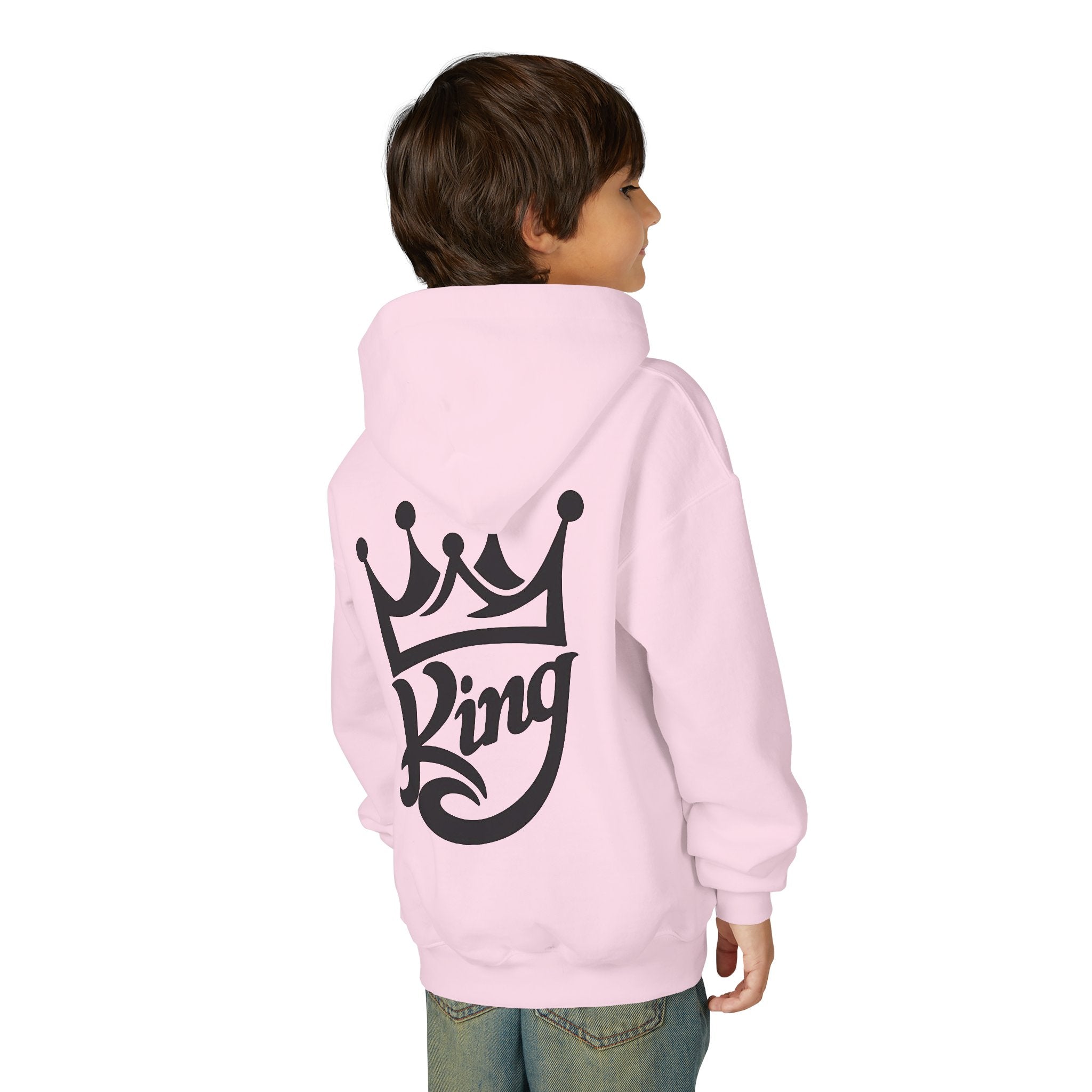 Sweat à capuche épais pour garçon 'King'