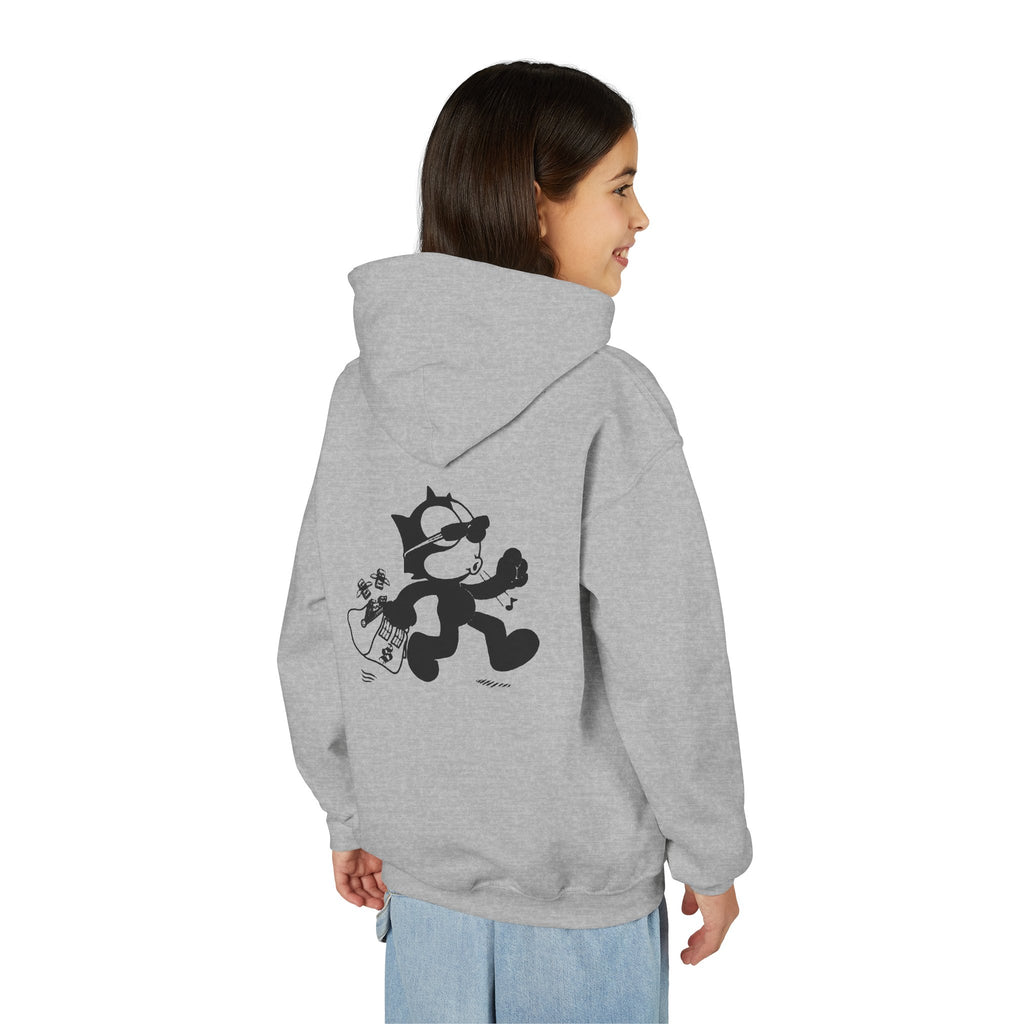 Sweat à capuche pour enfant— Motif chat